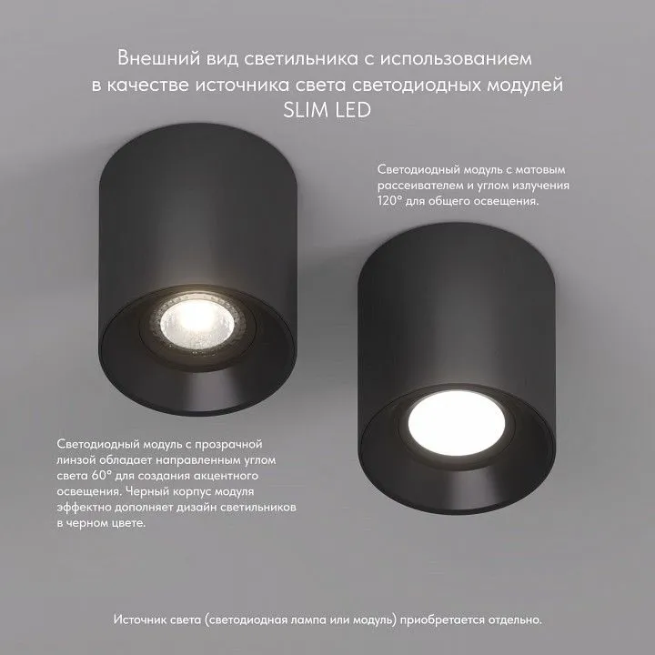 Накладной светильник Denkirs DK3040 DK3040-BK