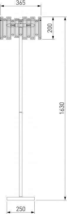 Торшер Bogate's Cella 01149/3 Strotskis