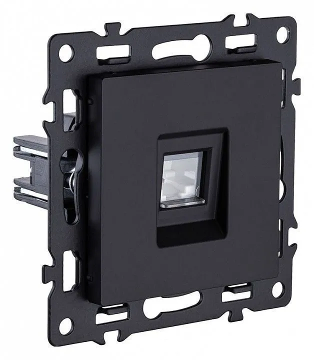 Розетка Ethernet RJ-45 без рамки Kollinger Asthetik AS-017BK