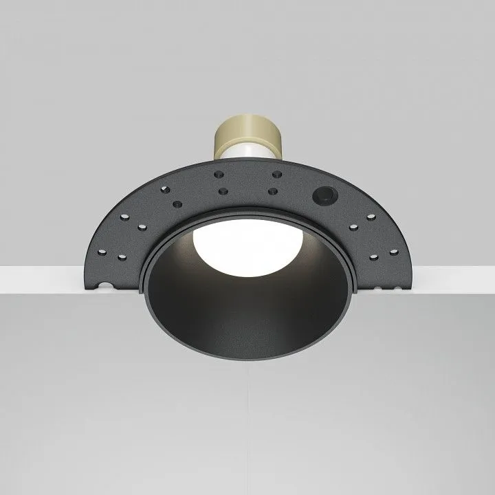Встраиваемый светильник Maytoni Technical Пай DL126-GU10-TRS-B