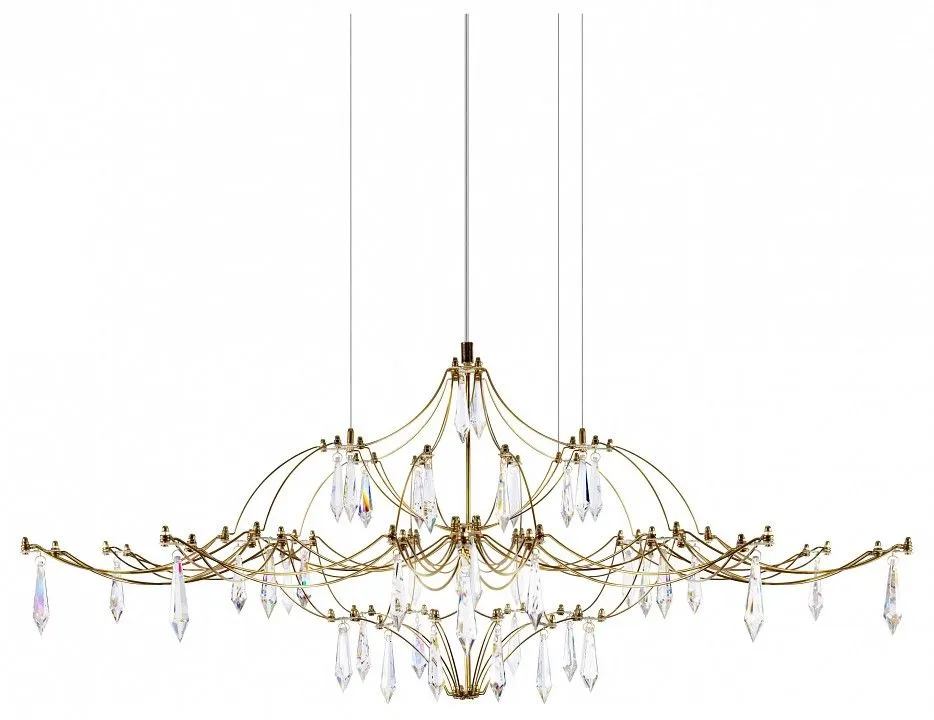 Подвесная люстра Loft it Mira 10587/1000 Gold Asfour