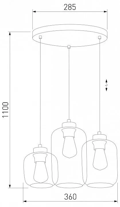 Подвесной светильник TK Lighting Marco 3325 Marco Green