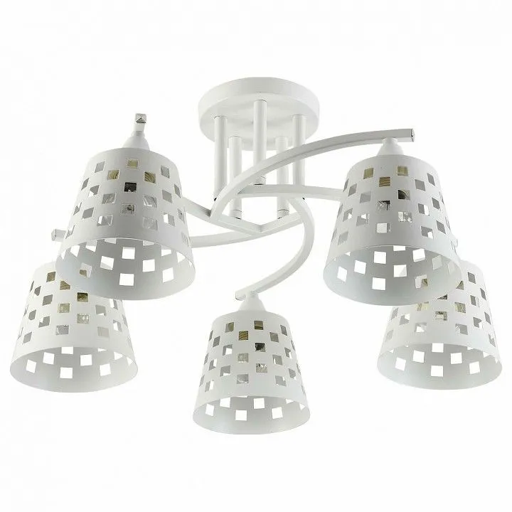 Потолочная люстра Reluce 01384 01384-0.3-05 WH+CR