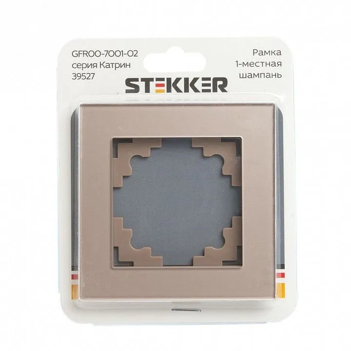 Рамка на 1 пост Stekker Катрин 39527