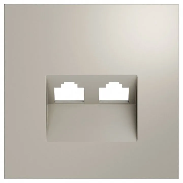 Накладка для розетки RJ-11 или RJ-45 Voltum S70 VLS001403