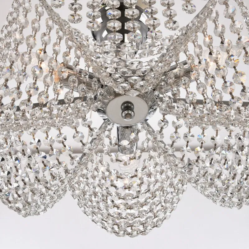 Подвесная люстра Bohemia Ivele Crystal 778 778/42 Ni