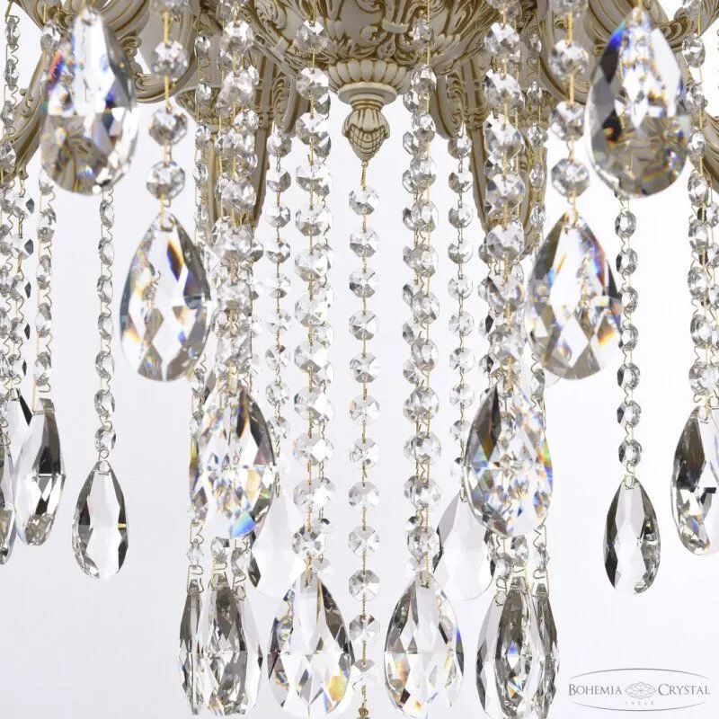 Подвесная люстра Bohemia Ivele Crystal AL7901 AL79101/10+5/250/2D B WMG P1 U Line