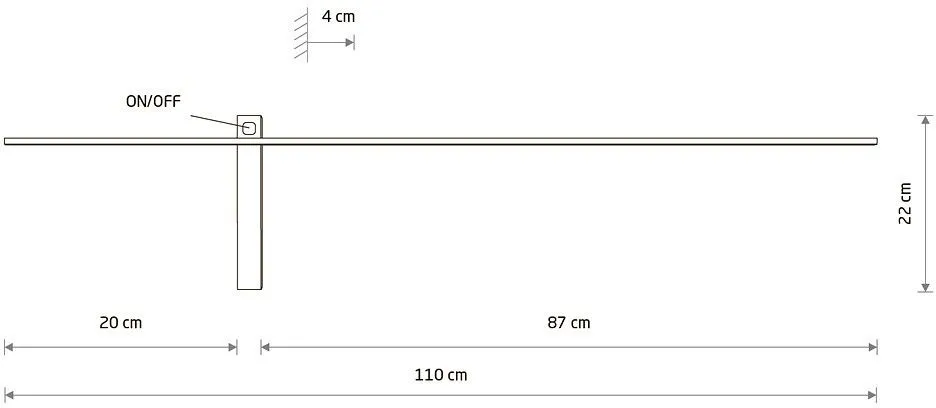 Бра Nowodvorski Impulse Led L 8117