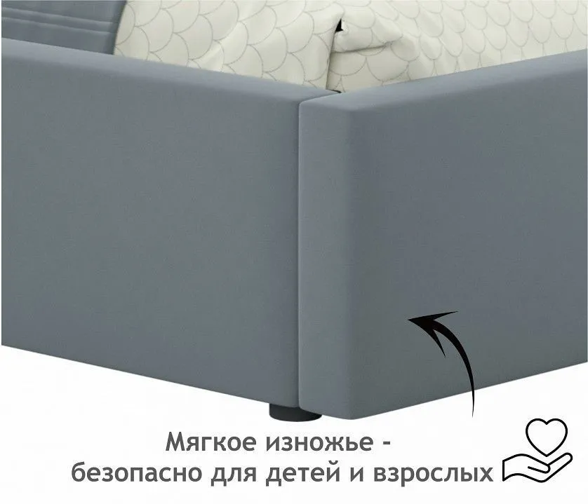 Кровать односпальная Bonna 2000x900 с ПМ