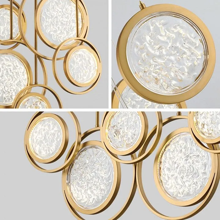 Люстра на штанге Imperiumloft Мун lighting collection L60 CAMEO01