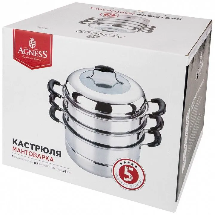 Мантоварка (8.7 л) Agness 933 933-002