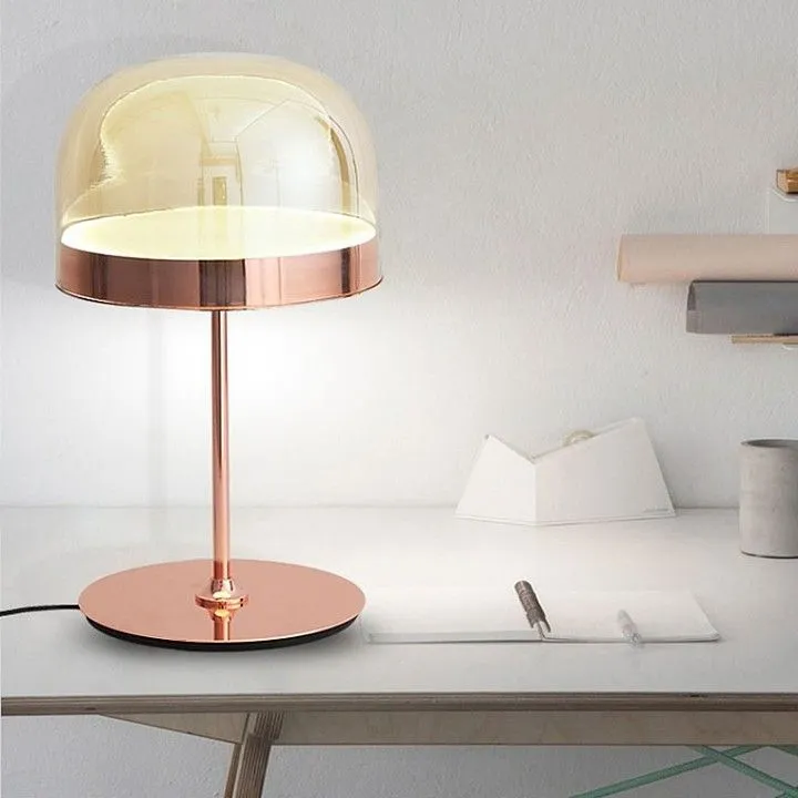 Настольная лампа декоративная Imperiumloft Noten Tab H415 Rose Gold NOTEN-TAB01