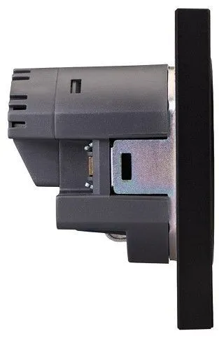Розетка с заземлением и со шторкой и 2хUSB, без рамки Kranz STRONG KR-78-0704-5