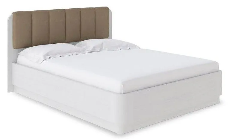 Кровать полутораспальная Орматек Wood Home 2 140-200 Кровать Wood Home 2 с подъемным механизмом Белая эмаль (сосна) с брашированием/Diva Тауп (317) Кровать полутораспальная Орматек Wood Home 2 140-200 Кровать Wood Home 2 с подъемным механизмом Белая эмаль (сосна) с брашированием/Diva Тауп (317)