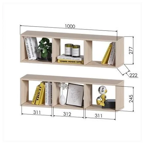 Полка навесная МФ Jazz ПД-3 ПД-3М