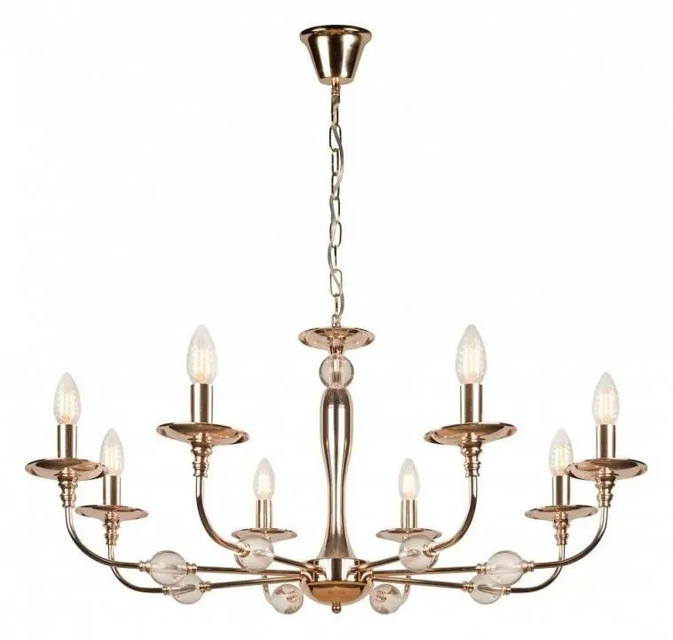 Подвесная люстра iLamp Aura 1030-8GD