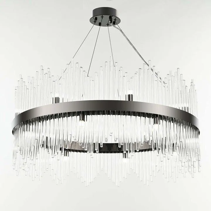 Подвесная люстра Arte Milano Бари 430110.800.16.G9.A1 BK