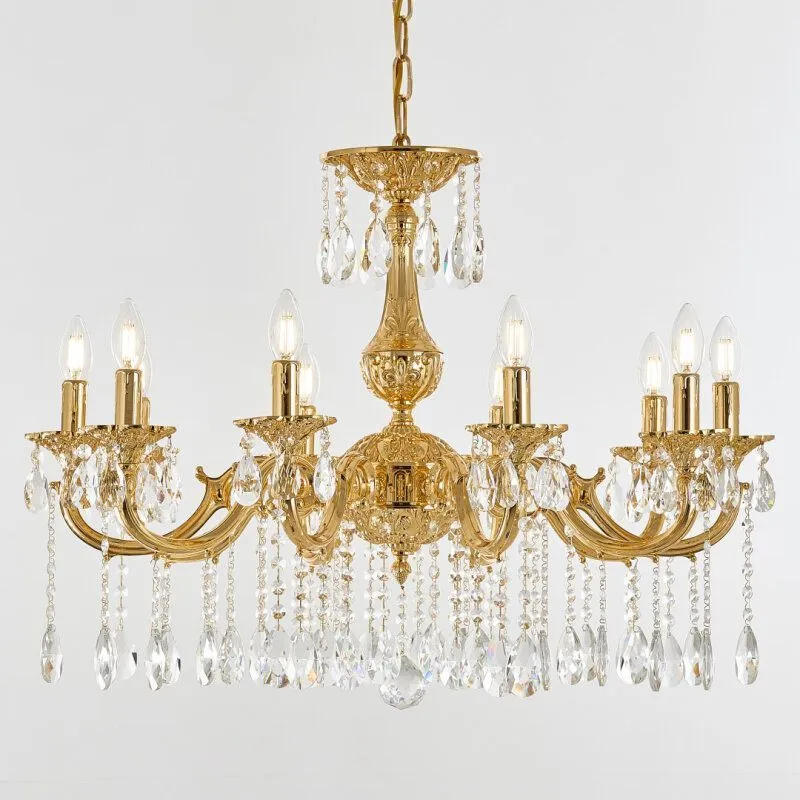Подвесная люстра Bohemia Ivele Crystal AL7801 AL78101/10/250 A G