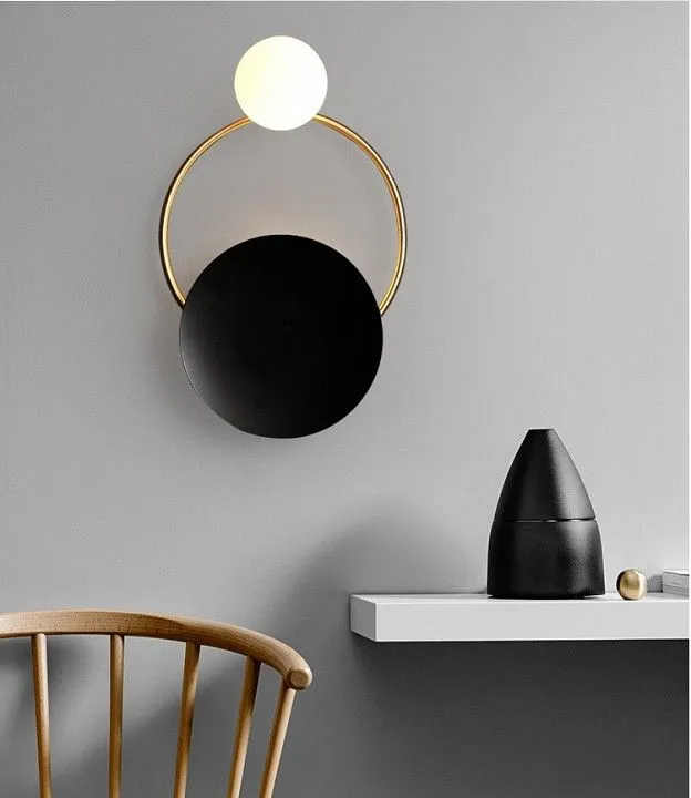 Накладной светильник Inodesign Ring Ring Gold Wall Light 45.262