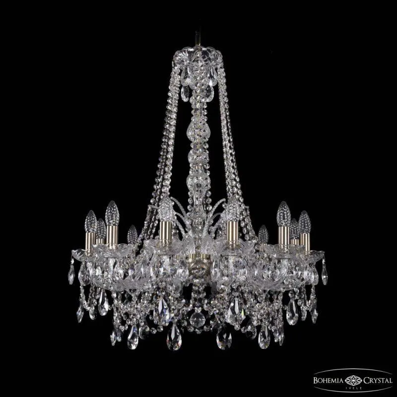 Подвесная люстра Bohemia Ivele Crystal 1411 1411/12/240/h-83 Pa