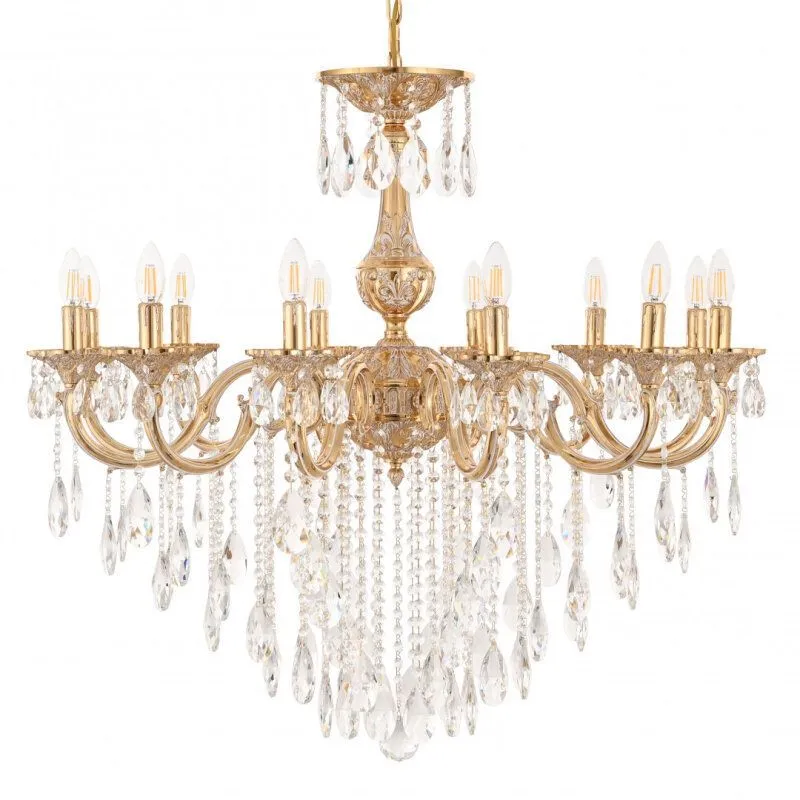 Подвесная люстра Bohemia Ivele Crystal AL7801 AL78101/12/300 B GW