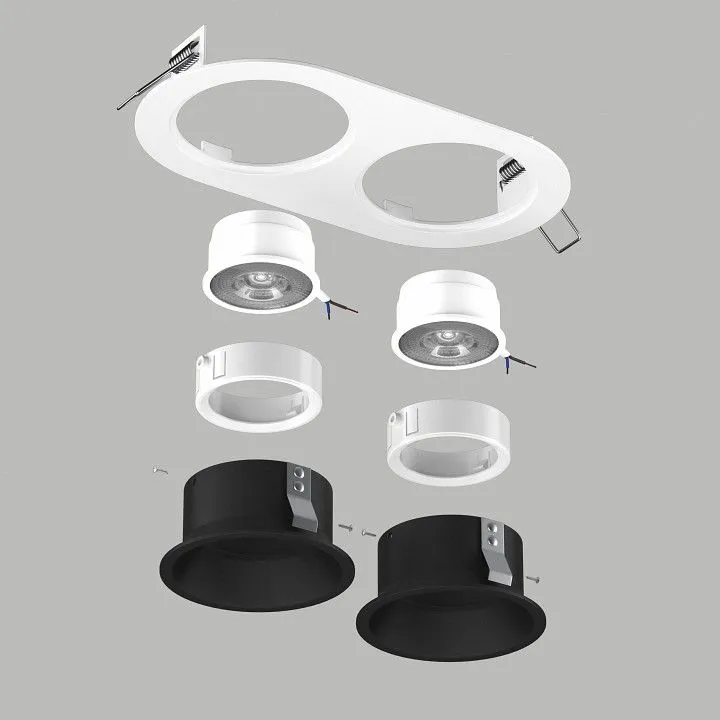 Встраиваемый светильник Lightstar Domino D6560707WMOD