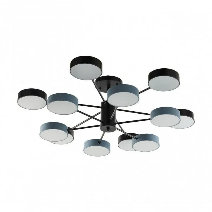 Люстра на штанге Arte Milano Ferrara 250906/12B Bk/Gr