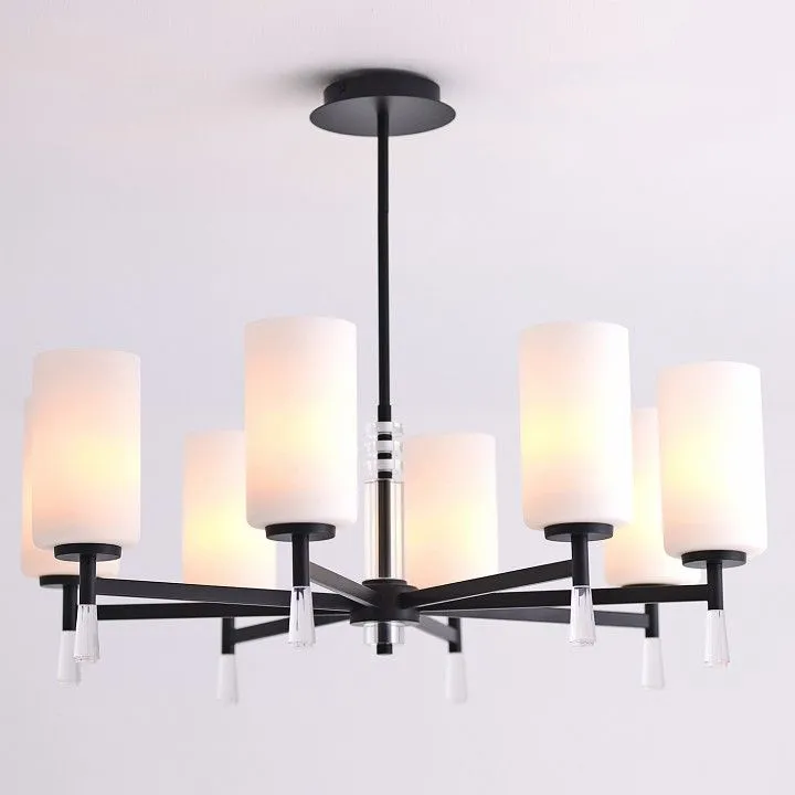 Люстра на штанге ILLUMICO IL2218 IL2218-8PLS-24 HIGHBALL