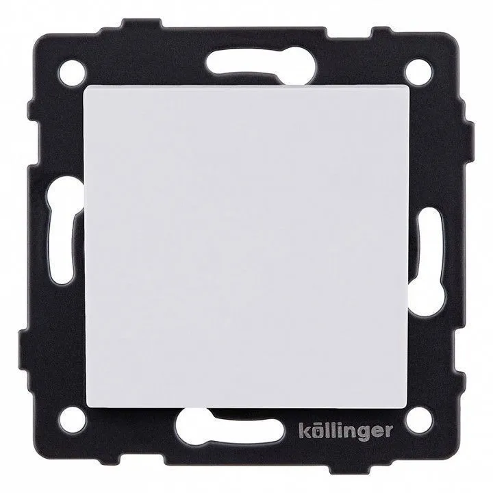Выключатель проходной одноклавишный без рамки Kollinger  REA-S-003WM