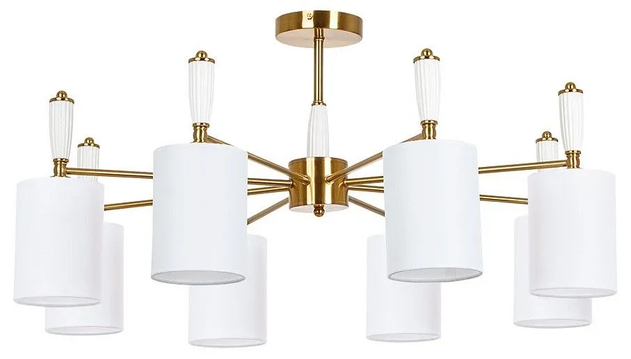 Люстра на штанге Arte Lamp WAVERLEY A4102PL-8PB
