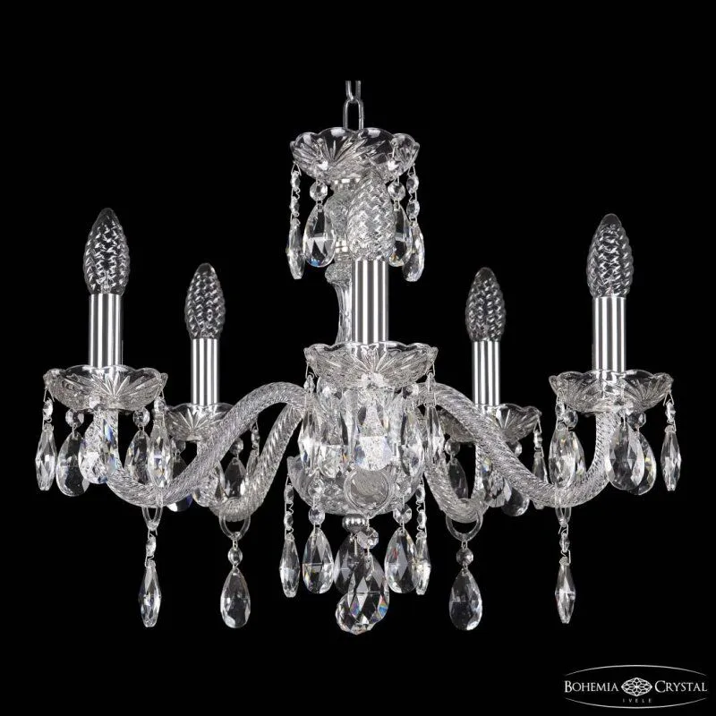 Подвесная люстра Bohemia Ivele Crystal 117 117/5/165 Ni