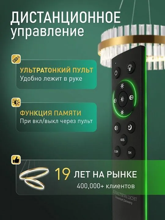 Потолочная люстра Natali Kovaltseva  LED LAMPS 85003