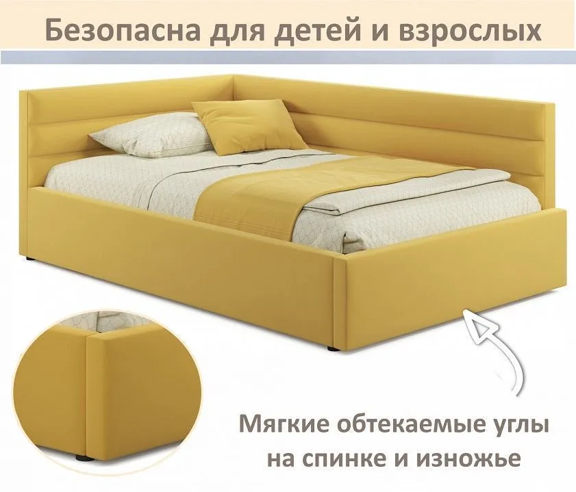 Кровать односпальная Aura 900