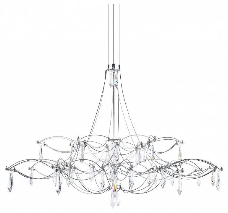 Подвесная люстра Loft it Mira 10590/1000 Silver Asfour