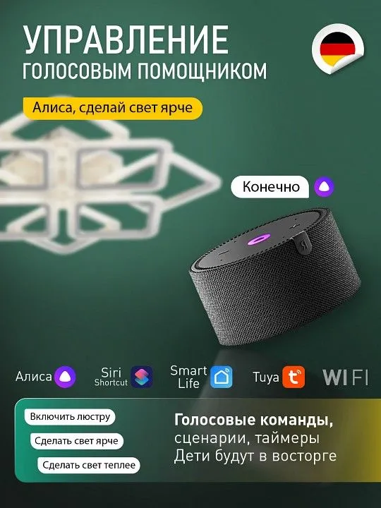 Потолочная люстра Natali Kovaltseva  LED SMART 84016