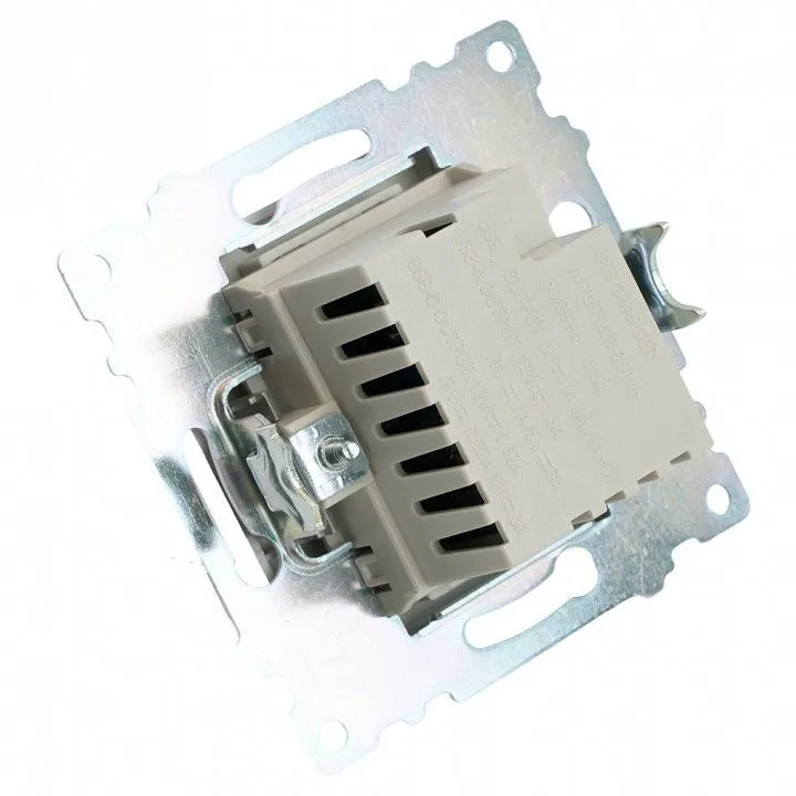 Розетка 2хUSB type A и C без рамки Stekker Катрин 50054