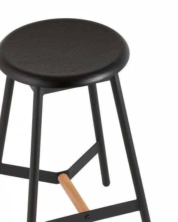 Стул барный Stool Group Knobb 9117H65 black, УТ000036007 Стул барный Stool Group Knobb 9117H65 black, УТ000036007