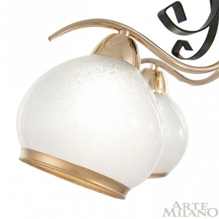Потолочная люстра Arte Milano AMALFI-323306 323306/5 FG+BK
