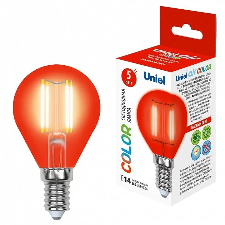 Лампа светодиодная Uniel Air Color E14 5Вт K UL-00002985