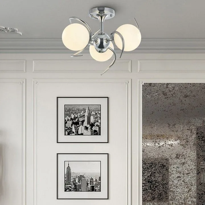 Люстра на штанге Arte Milano Neapolis-71007 271007/3C Ni