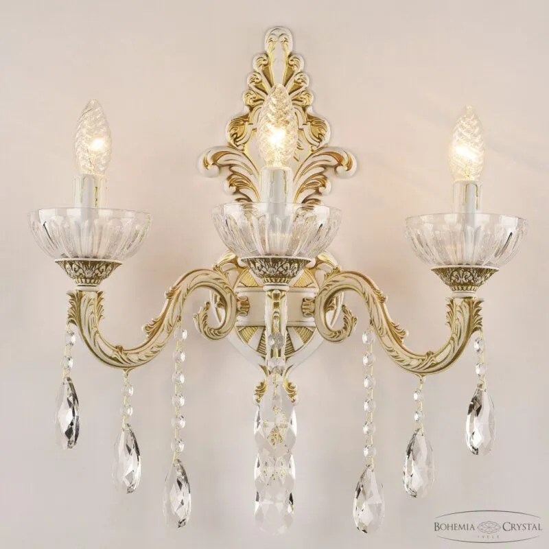 Бра Bohemia Ivele Crystal AL7901 AL7901B15/3/175 B WMG P Clear/M-1H