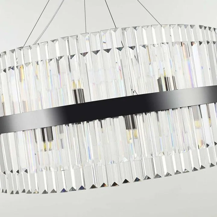 Подвесная люстра Arte Milano Белладжо 440110.840.24.G9.C1 BK