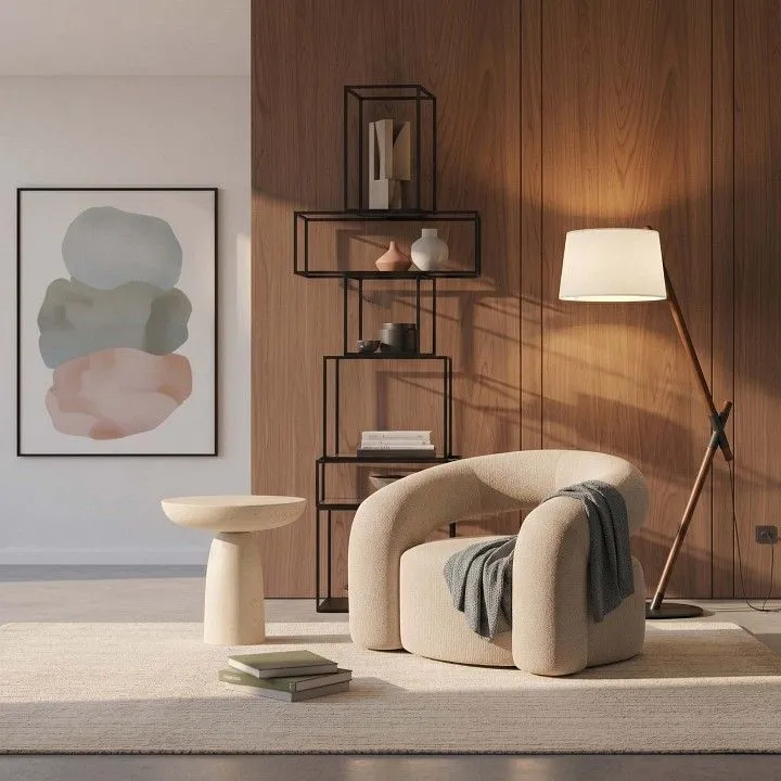 Торшер Loft it Emma 10567F Dark wood