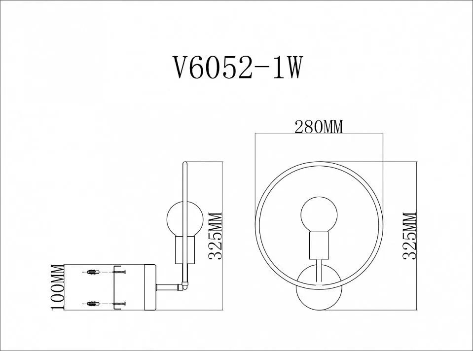 Бра Moderli Sachara V6052-1W