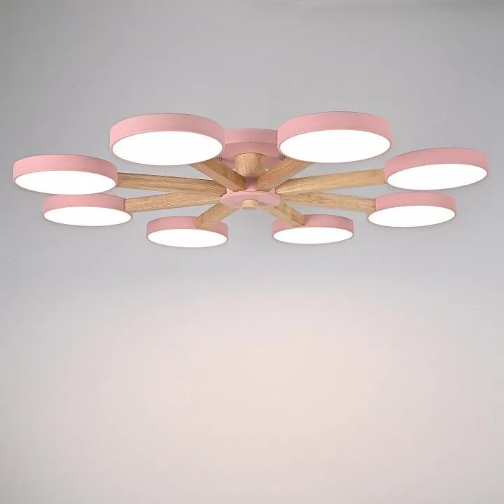 Люстра на штанге Imperiumloft TURNA Pink TURNA01