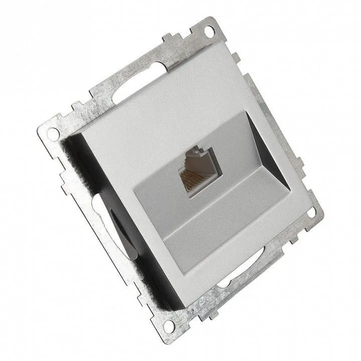 Розетка Ethernet RJ-45 без рамки Stekker Катрин 39585