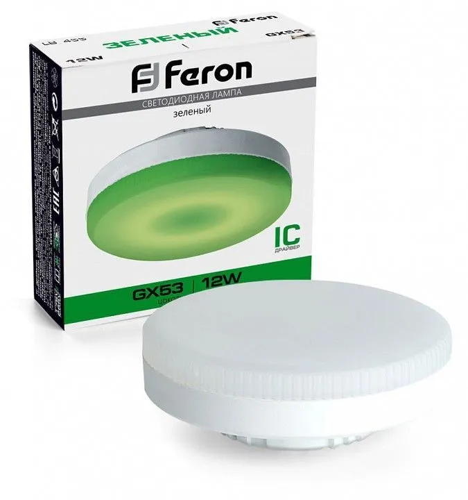 Лампа светодиодная Feron LB-455 GX53 12Вт K 48560