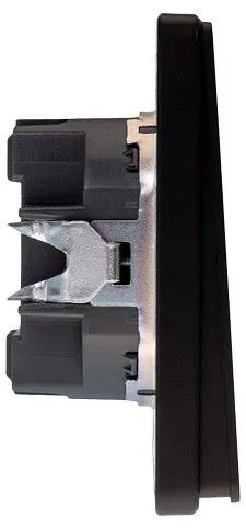 Выключатель двухклавишный без рамки Kranz ROUND KR-78-0706-3