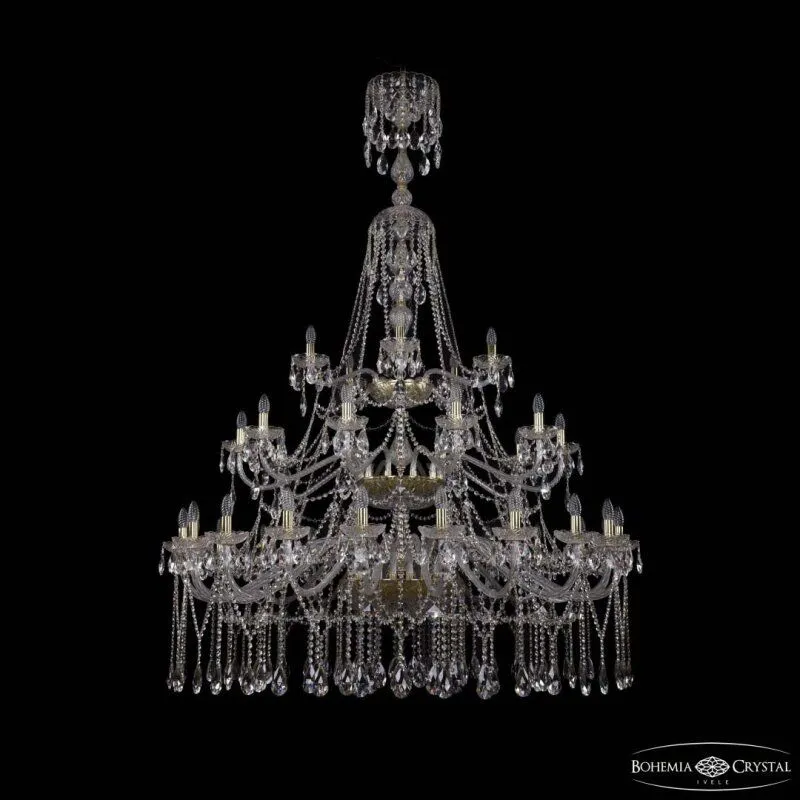 Подвесная люстра Bohemia Ivele Crystal 1413 1413/20+10+5/530/XL-201/3d G