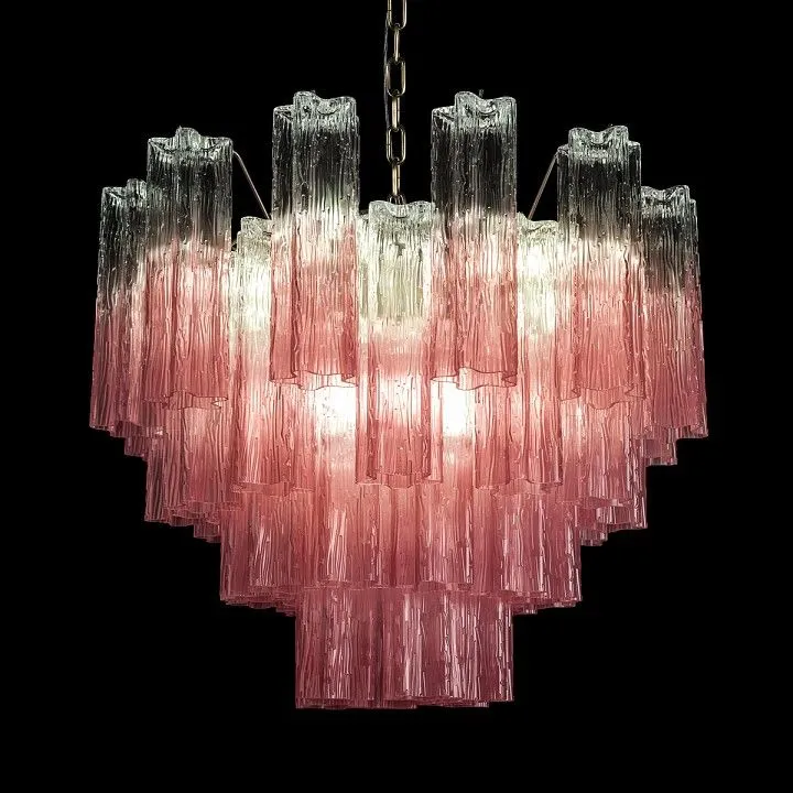 Подвесная люстра Loft it Murano 10580/600 Clear pink
